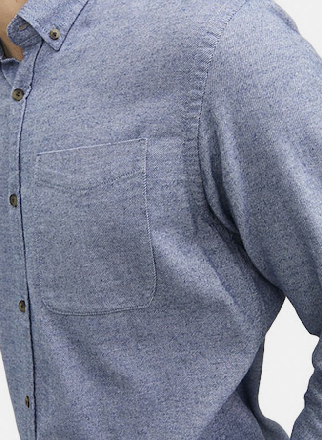 JACK & JONES Jjeclassic Melange Shirt Ls Noos - Image 2