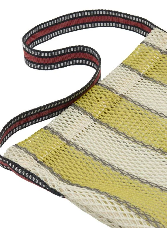 PARFOIS Shoulder Bag Of Net With Stripes