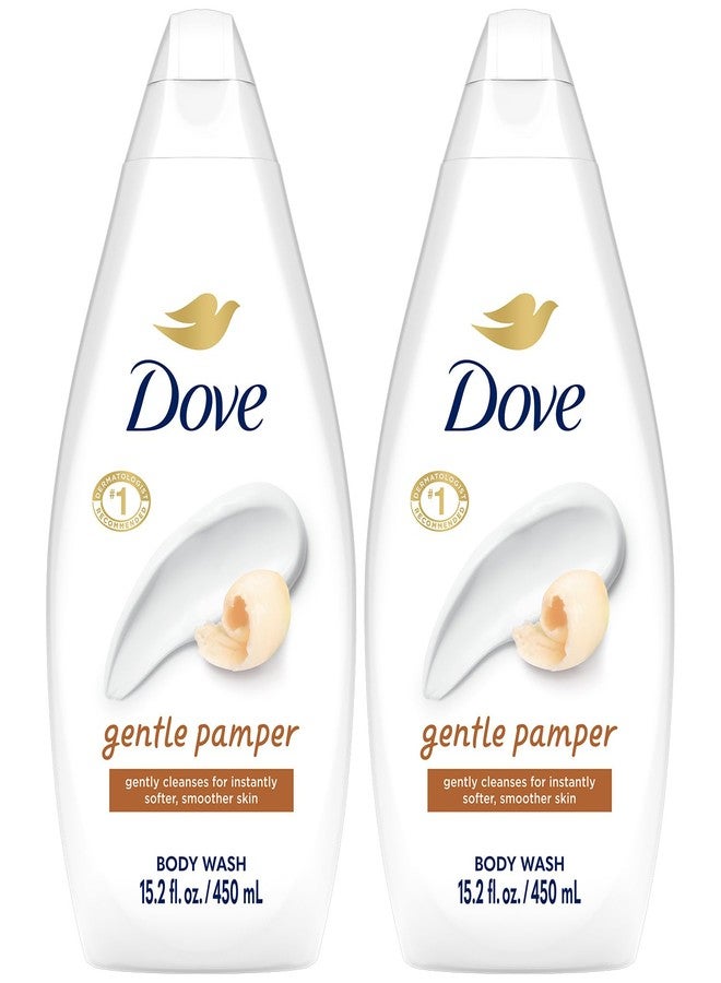 Dove Body Wash, Gentle Pamper 2-Pack - Soothing Moisturizing Cleanser for Soft Skin, 15.22 Oz Ea - Image 1