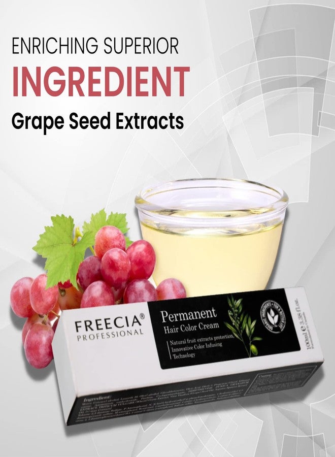 FREECIA® Professional Permanent Hair Color Cream (0.45 - Red), Enriched With Natural Oils | Long Lasting | Smoothness And Shine | For All Hair Types | Best For Unisex | 100ml - Image 5