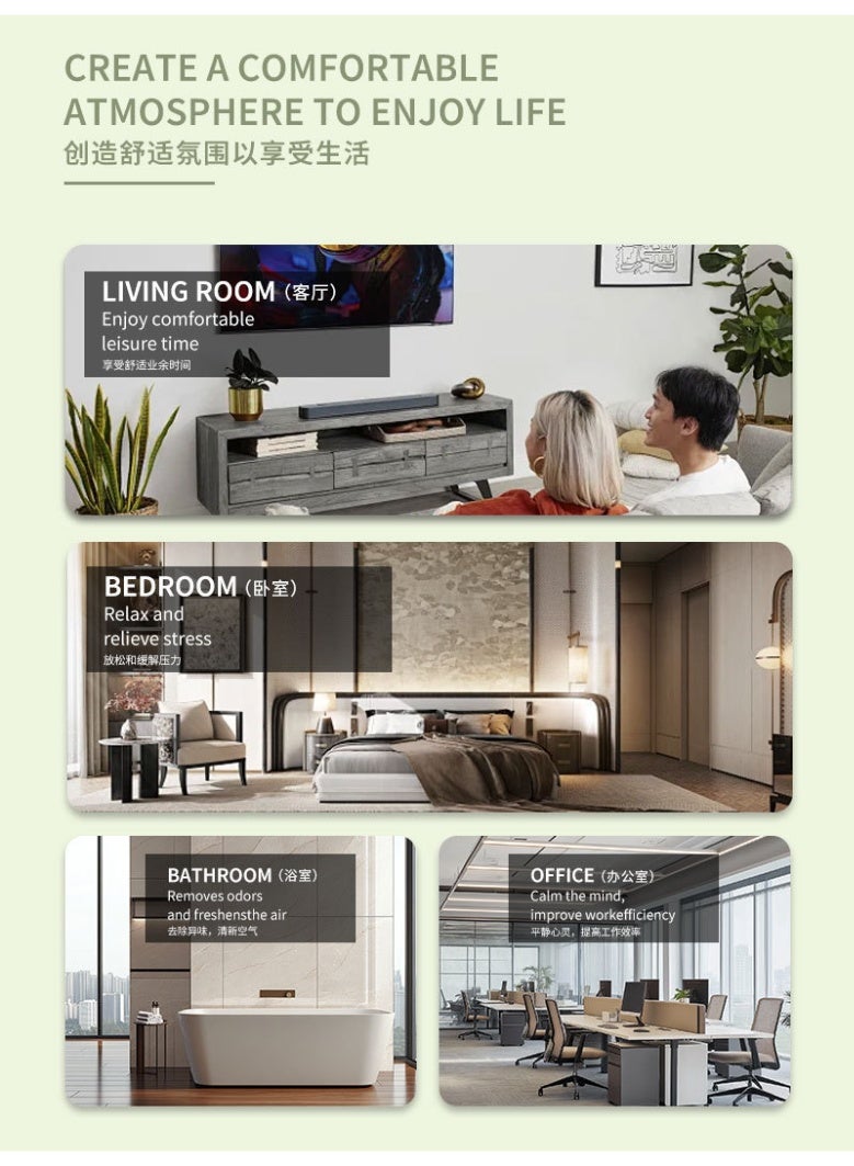 جولي مجموعة زيوت عطرية من شجرة الشاي والبرتقال الحلو والخزامى - 6 قطع (10 مل/زجاجة) - Image 3