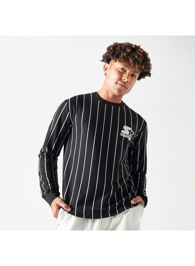 STARTER Starter Logo Print Sweatshirt with Long Sleeves  - Image 1