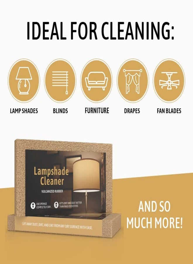 SpongeCo Sponge Lamp Shade and Fabric Cleaner - 2 Pack - Image 4