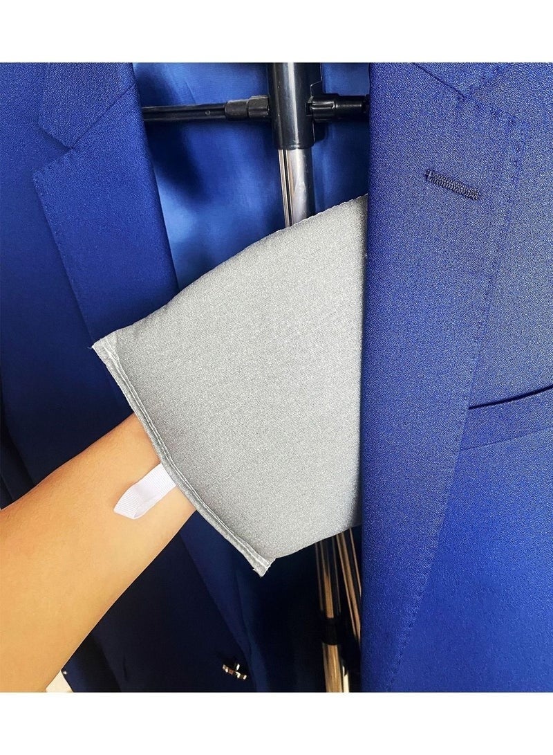 Happy Home Ironing Gloves for Clothes Steamer Anti Steam Glove, Heat Resistant Ironing Board for Handheld Steamer, Waterproof Ironing Mitt with Finger Loop, Garment Steamer Accessories - Image 4