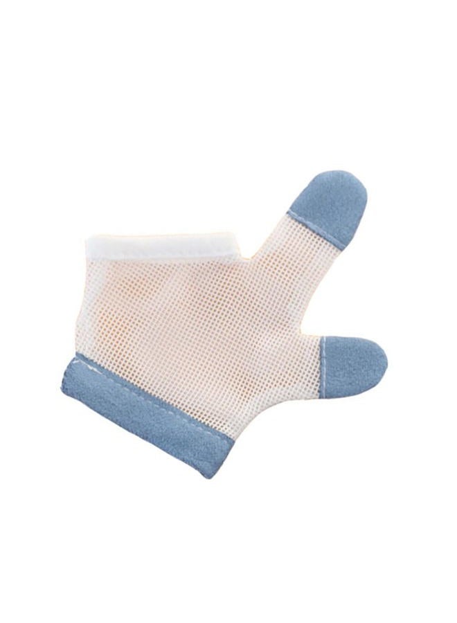 STOBOK Stop Thumb Sucking, 1 Pair Baby Anti Eating Gloves No Scratch Breathable Finger Thumb Protector Thumb Sucking Stop for Kids Stop Thumb Fingers Sucking (L) - Image 1