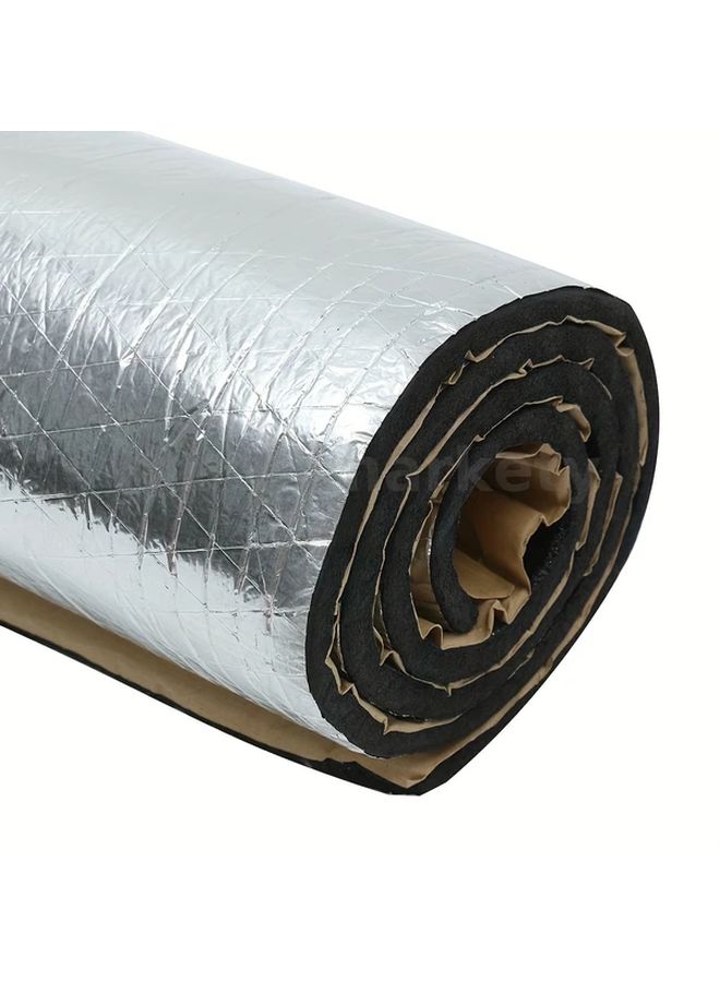 78 74 X 19 69 Inch Car Sound Deadening Mat 5mm Thick Noise Heat Insulation Shield Roll - Image 3