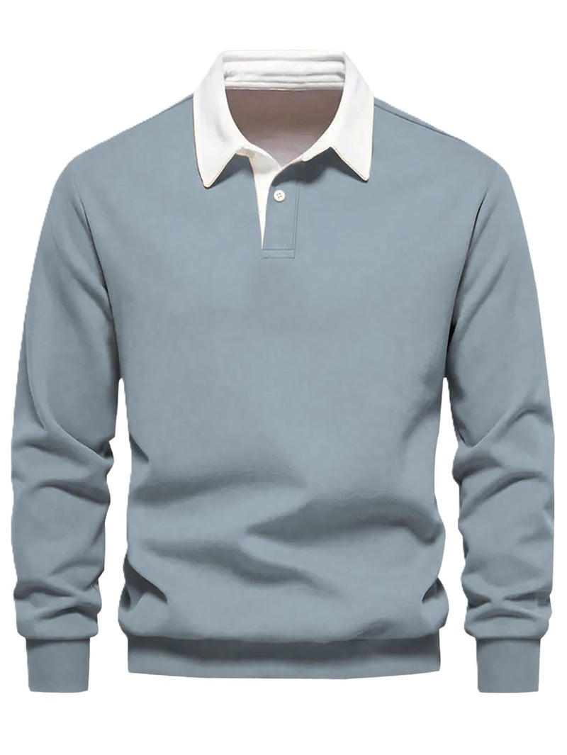 JVX Men T-Shirt | Full Sleeve T Shirt(MRT-209) (in, Alpha, 2XL, Standard, Grey) - Image 5