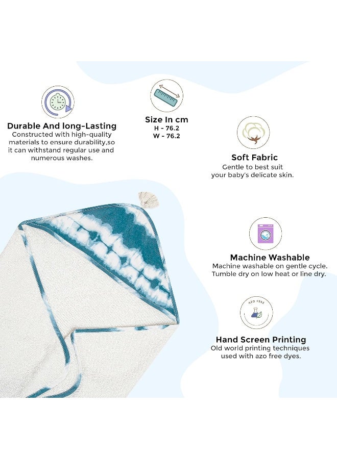 Crane Baby - Caspian Hooded Towel - Image 3