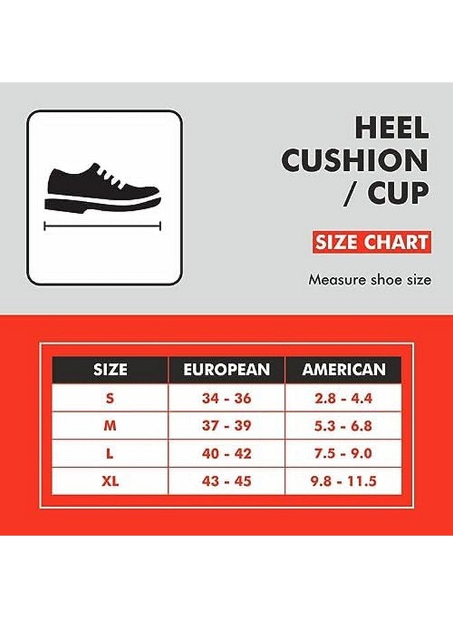 Samson SAMSON Orthopedic Heel Pad for Pain Relief, Comfortable Shoe Heel Pair Support Cushion Gel Pad, Used For Ankle Safety, Plantar Fasciitis Support, Heel Aggravation, Dry Hard Heels Cups for Men Women - XL - Image 5