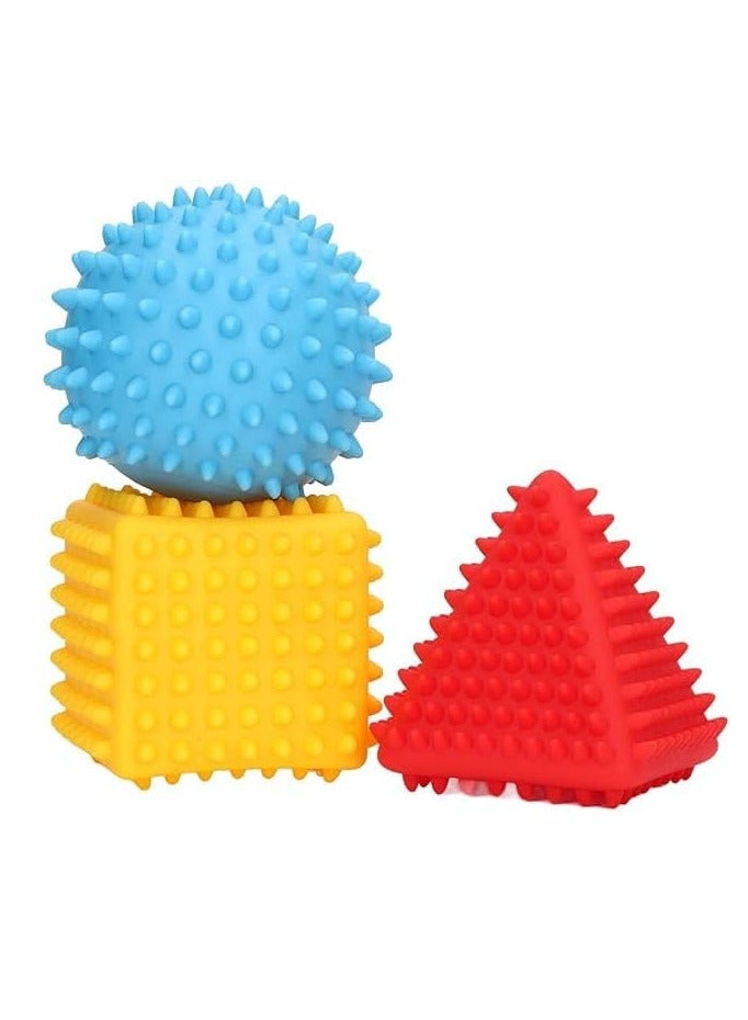NEXT STORE Baby Sensory Balls - Multi-Shaped and Textured Designs - Made from Safe Materials  - Image 1
