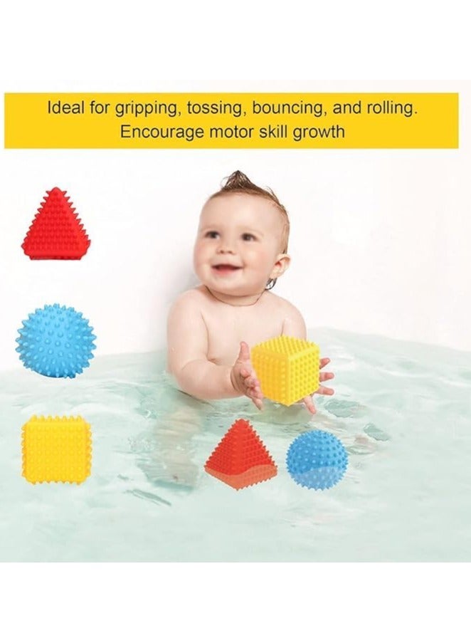 NEXT STORE Baby Sensory Balls - Multi-Shaped and Textured Designs - Made from Safe Materials  - Image 3