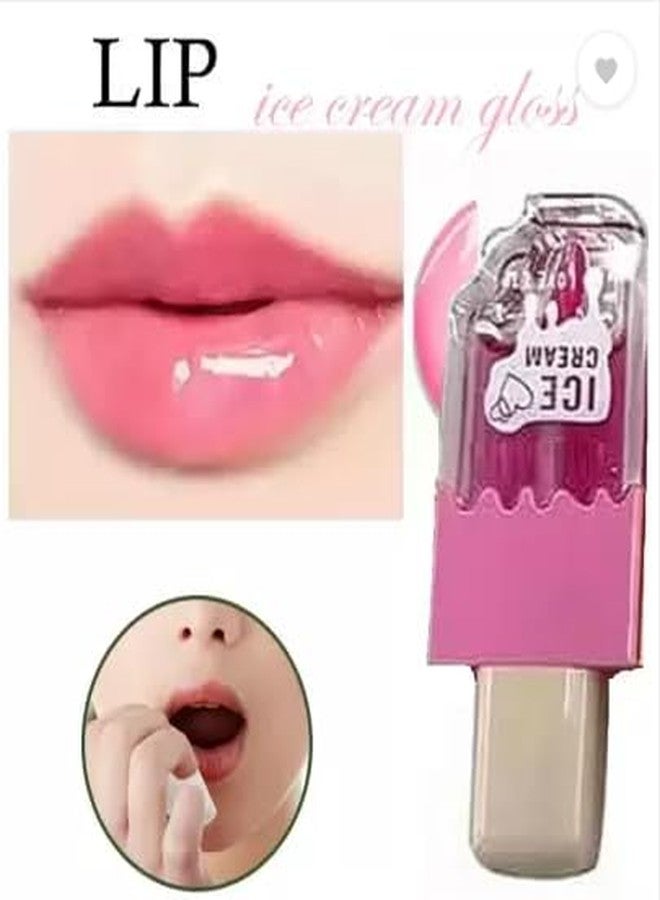 SHENY SOFT Ice Cream Water Gel Lip Gloss| Long Lasting, Waterproof, Pack Of - 1 - Image 5