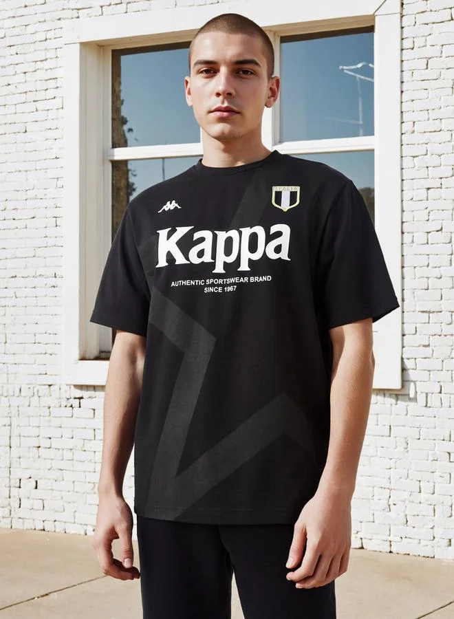 Kappa Logo Print Crew Neck T-shirt