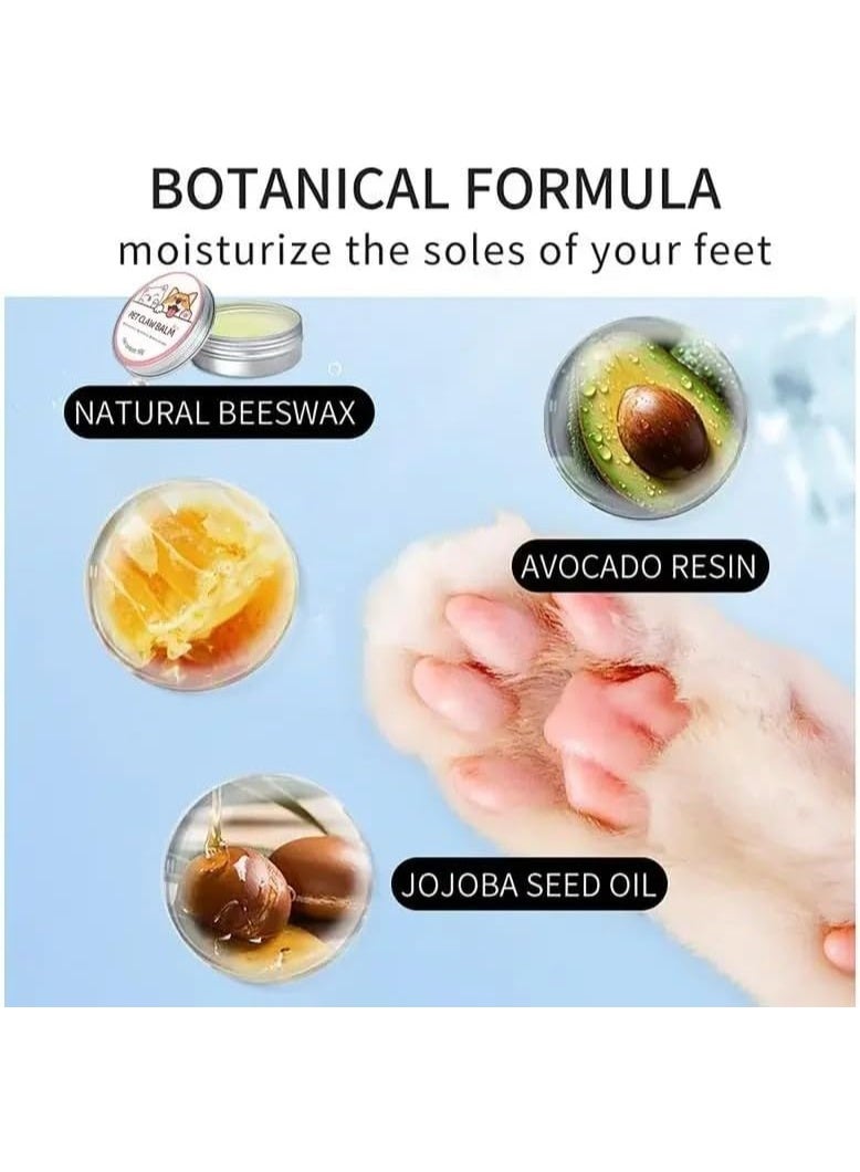 rocooart Pet Moisturizing Paw Balm A balm for dogs and cats designed to repair and treat dog nails, protect and heal cracked nails when outdoors in summer and winter. - Image 2