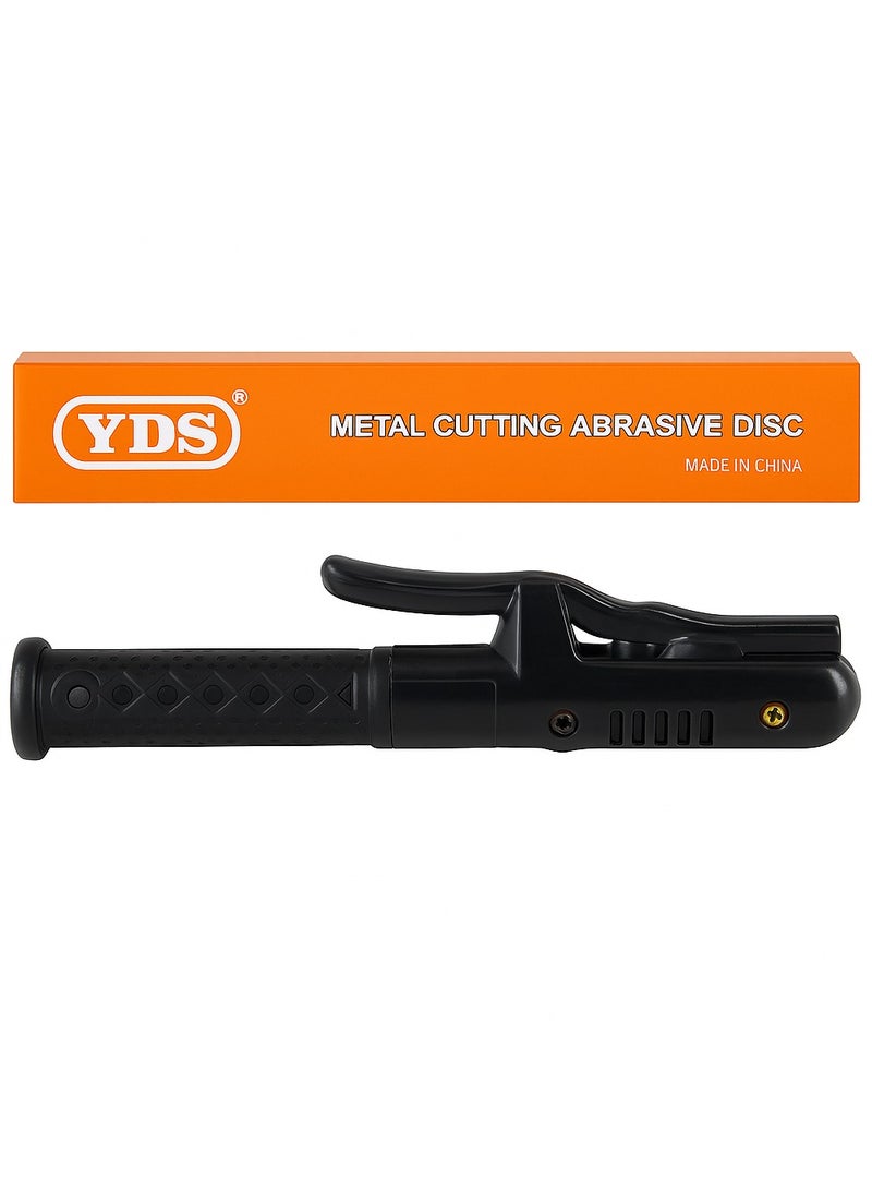 YDS Black Diamond Welding Electrode Holder – 800A, Copper Jaws, Fully-Insulated Anti-Slip Handle, Quick Lever – For ARC/MMA Stick Welding - Image 5