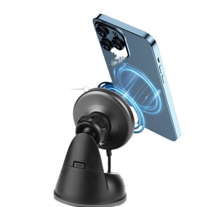 Stable Navigation Support Car Phone Holder with Riding Mount in Black for Riding and Navigation for Broad Compatibility - Image 5