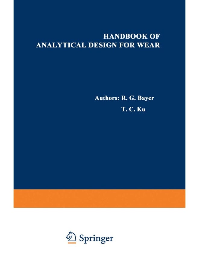 Handbook of Analytical Design for Wear | Best Price UAE | Dubai, Abu Dhabi