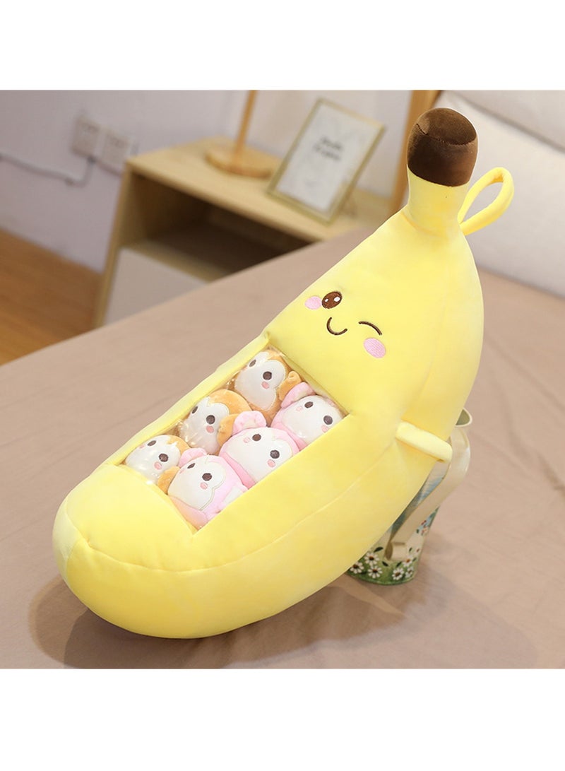 Creative round toys cute cartoon dolls a big bag of creative plush toys  - Image 2