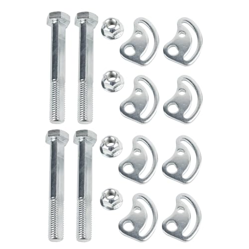 MEMOEO Camber Bolt Kit Compatible With Chevy GMC Cadillac 1999-2023 Silverado Sierra 1500 2500 3500 Escalade Colorado Avalanche Tahoe Yukon,Front Upper arm alignment cams,4PCS Cam Bolt ±1.5 Degree - Image 1