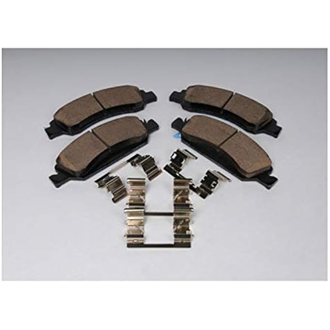 ريحني مجموعة وسادات الفرامل القرصية الأمامية 1711007 قطع غيار أصلية من ACDelco GM - Image 3