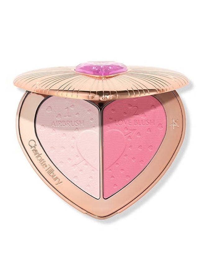 Charlotte Tilbury FLAWLESS PINK Beauty Soulmates Brighten & Blush Powder Palette - Image 1