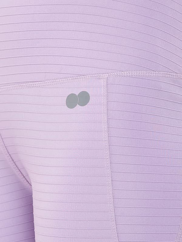 Clovia Women's Comfort-Fit High Waist Flared Yoga Pants (AB0090A12_Purple_M) - Image 5
