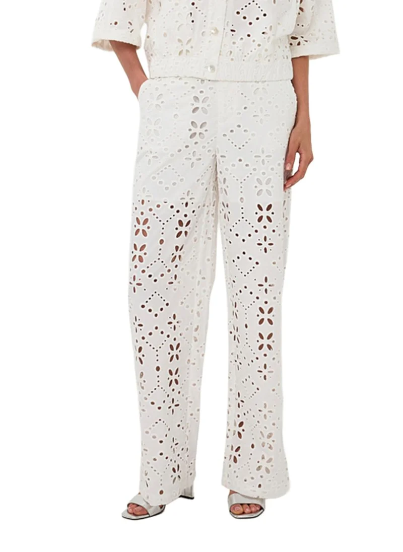 EsQualo Esqualo Trousers Broderie Anglaise