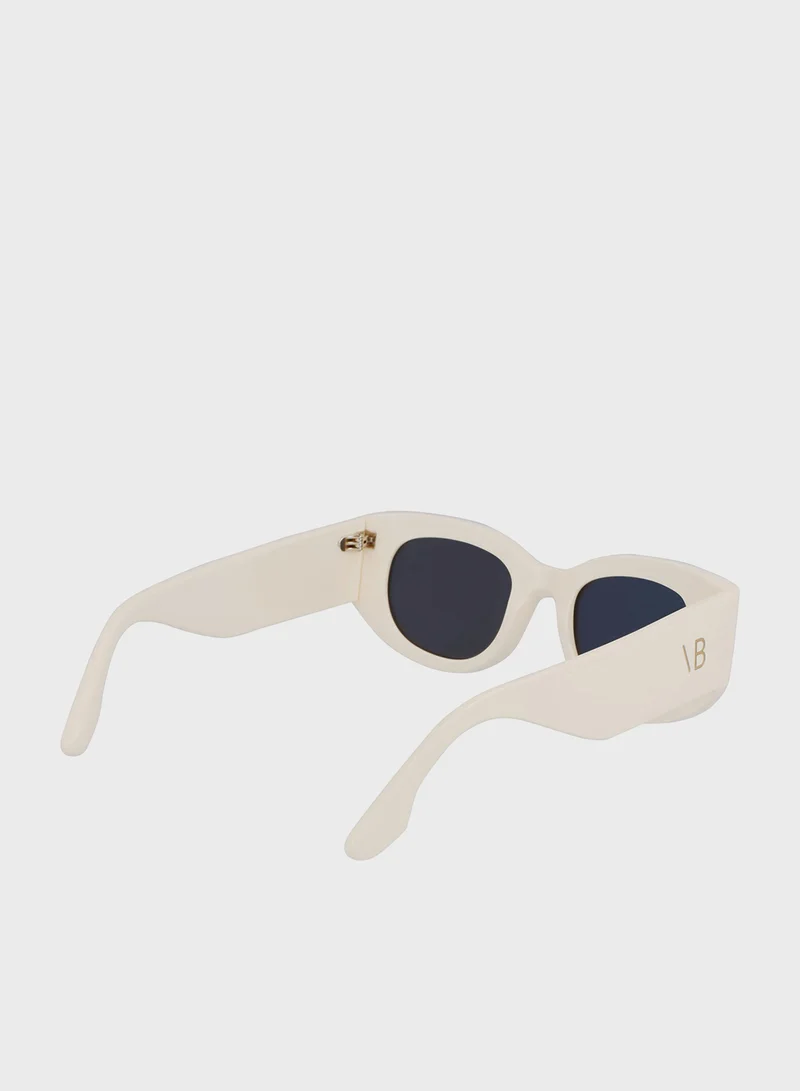 Victoria Beckham Oval Sunglasses