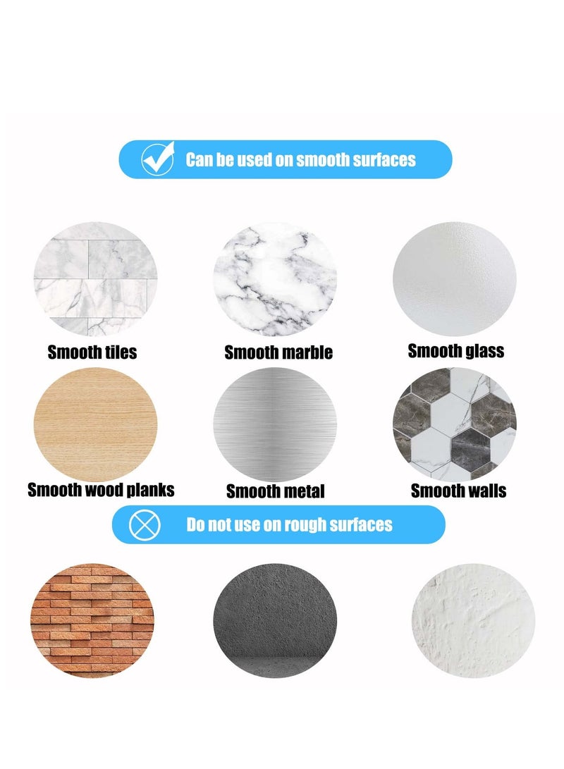 Zikra 12 Pcs Self Adhesive Ceiling Hooks ,No Drilling Ceiling Hooks Stainless Steel Eye Hooks ,for Hanging Small Plants Ceiling Decoration - Image 5