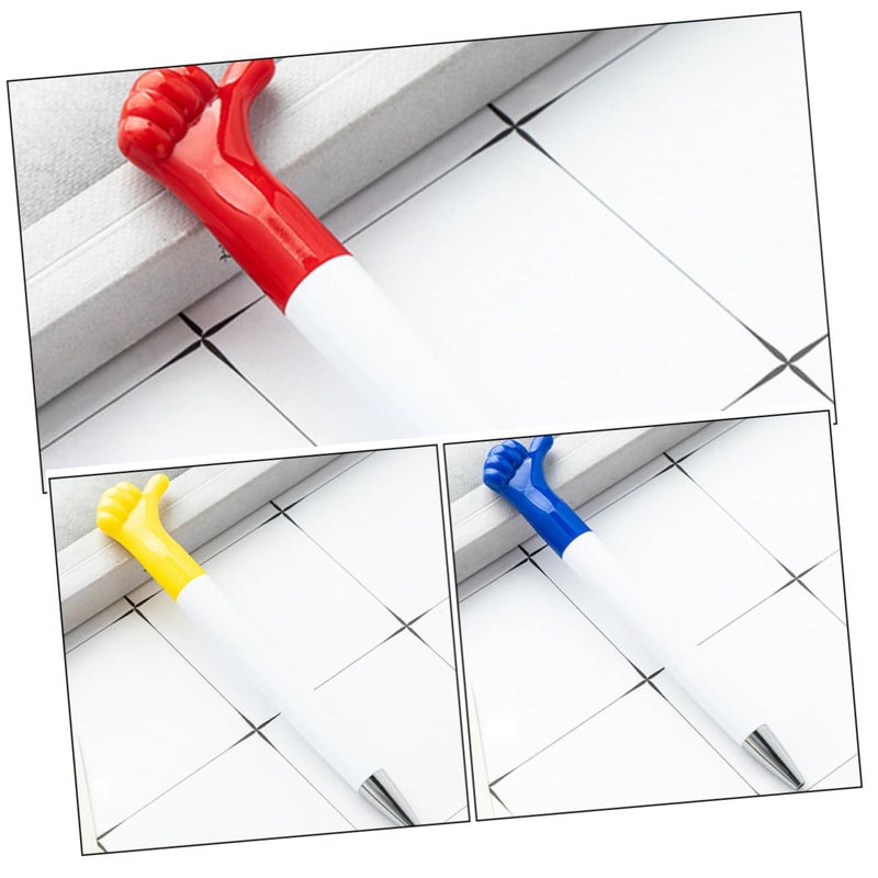 10 Pack Cartoon Hand Gesture Pens with Inspirational Quotes for Adults and Parties - Image 4
