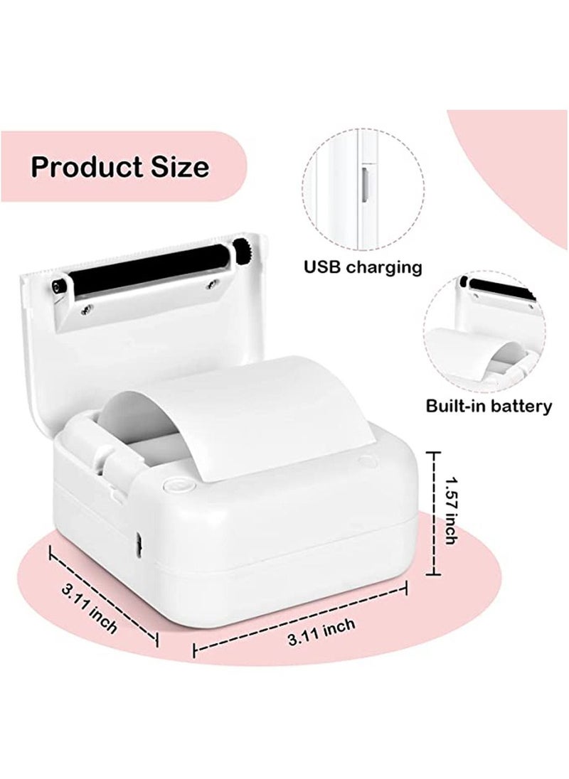 LEOKOR - Multifunction Portable All-in-One Photo Printer White/Blue - Image 1