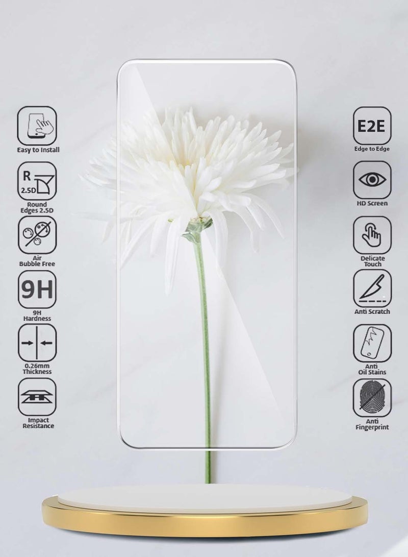 GMAX Samsung Galaxy A56 5G 2024 GMAX Premium Series Curved Edges 9H 2.5D Tempered Glass Screen Protector - Clear - Image 2