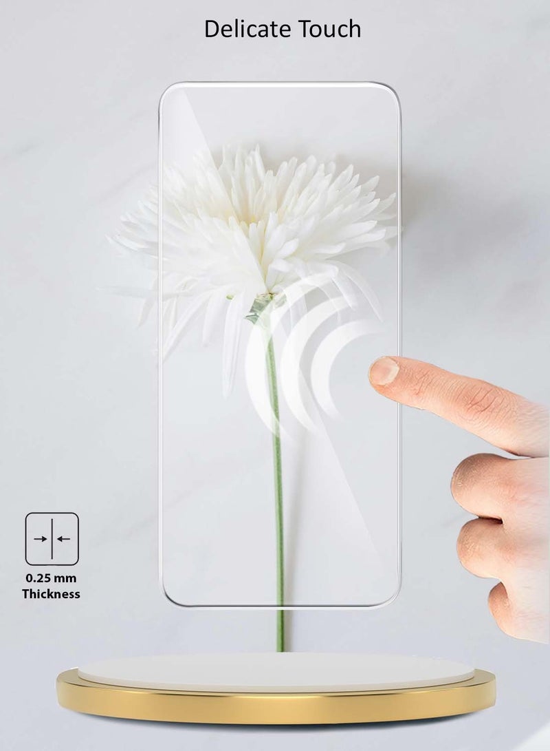 GMAX Samsung Galaxy A56 5G 2024 GMAX Premium Series Curved Edges 9H 2.5D Tempered Glass Screen Protector - Clear - Image 4