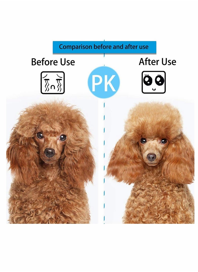 SYOSI Pet Supplies Comb Self Cleaning Slicker Brush For Dogs Pet Cat Fur Hair Grooming Cat Comb Dog Hair Shedding Hair Tool Brush Products For Short Long Hair Breeds Animals  - Image 3
