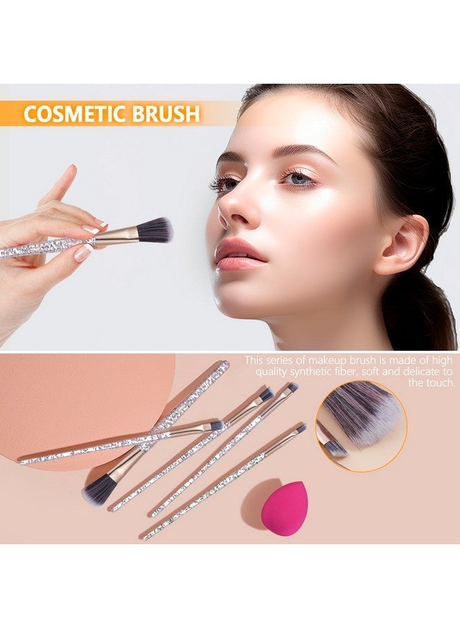 pomcral Professional Makeup Kit,Makeup kit For Girls, Makeup Set For Women Eyeshadow Palettes, Lip Colors, Makeup brush set,Makeup bag (Pink) - Image 5