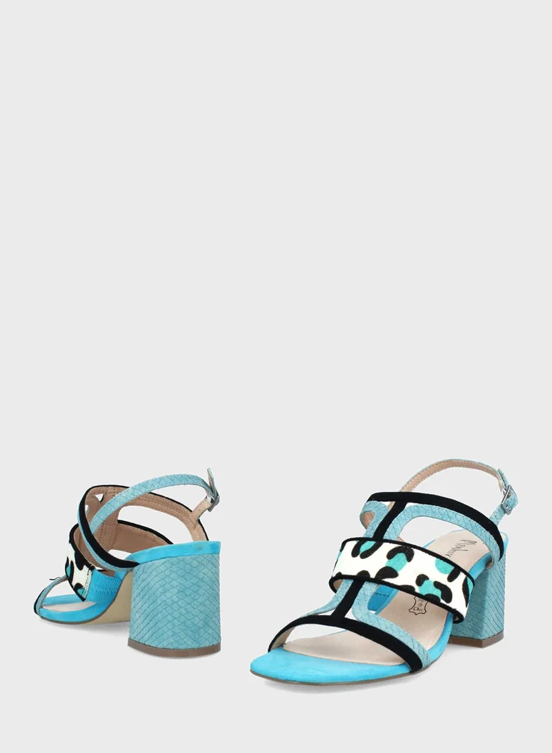 MENBUR Casual Ankle Strap Sandals