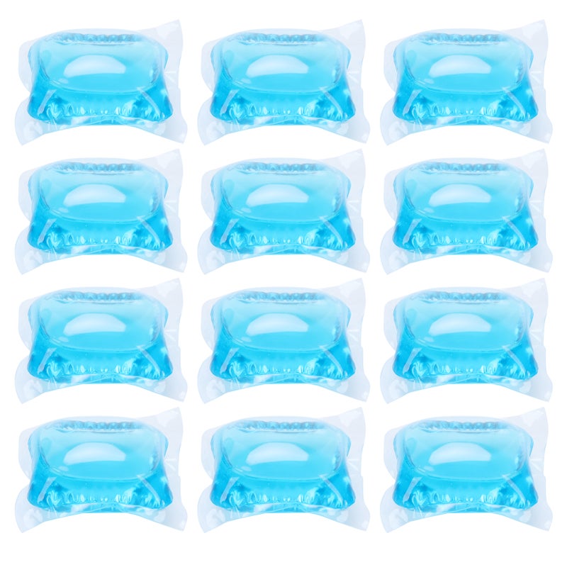 60PCS 8g Laundry Washing Cleaning Beads Capsules Travel Washing Cleaning SuppliesBlue - Image 3