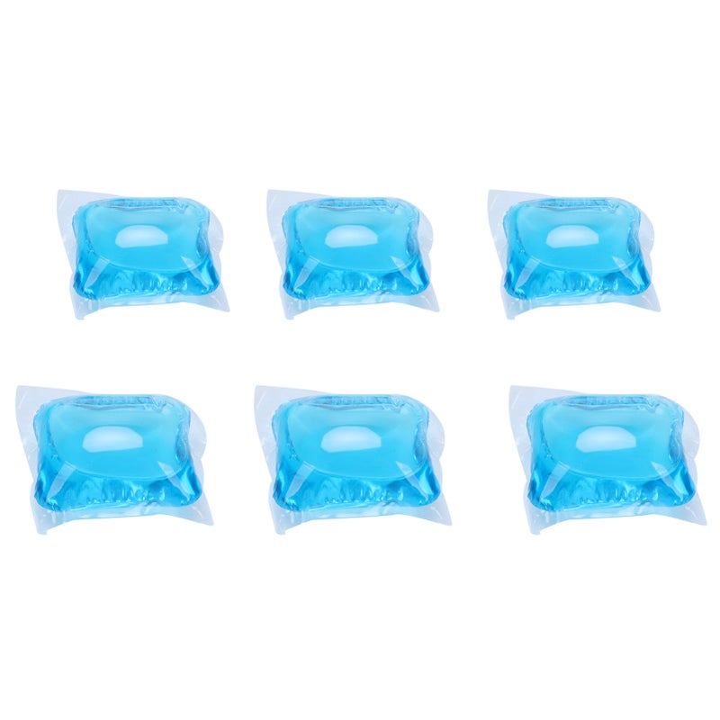 60PCS 8g Laundry Washing Cleaning Beads Capsules Travel Washing Cleaning SuppliesBlue - Image 5