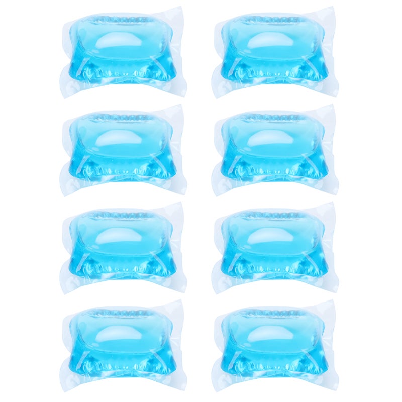 60PCS 8g Laundry Washing Cleaning Beads Capsules Travel Washing Cleaning SuppliesBlue - Image 4