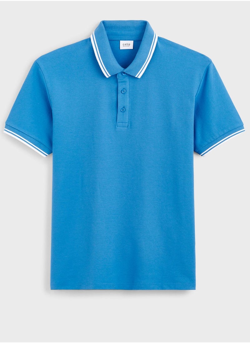 Celio - Tipped Polo - Image 1