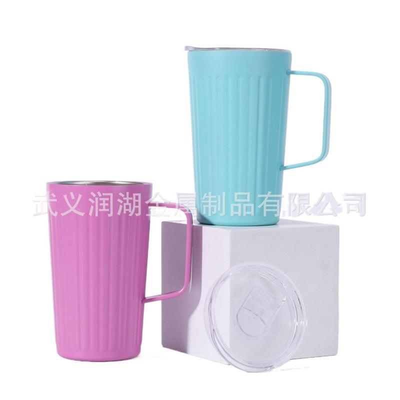كوب قهوة بمناسب لحامل الأكواب من ستانلس ستيل، 380 ml من الستانلس ستيل - Image 4