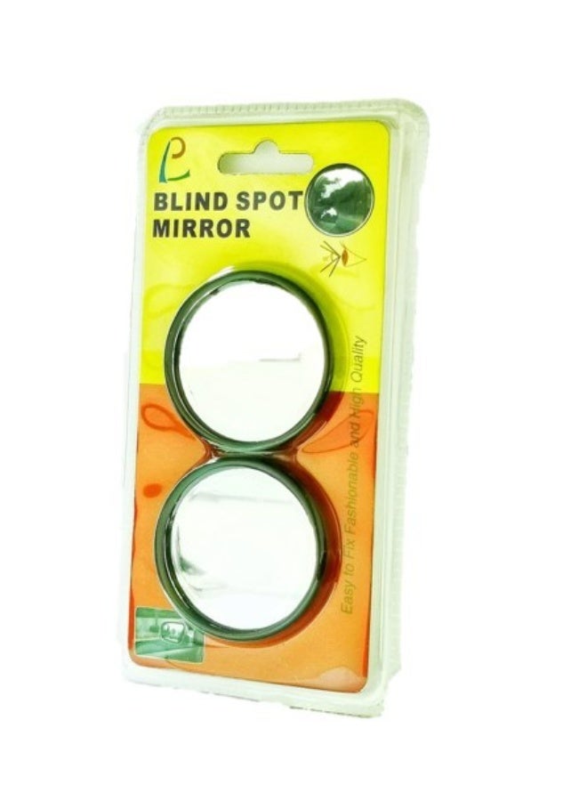 2pcs Universal Blind Spot Mirrors - Wide Angle Convex Rear View Mirror for All Cars & Trucks
