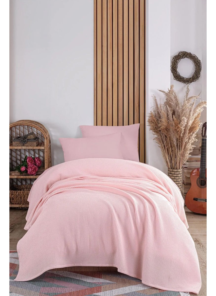 Eponj Home Ecocel Pique Cover Single 160X230CM Karde Powder  - Image 2