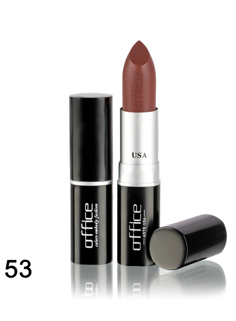 OFFICE MAKEUP Office Moistening and Moisture Locking Matte Lipstick 53 - Image 1