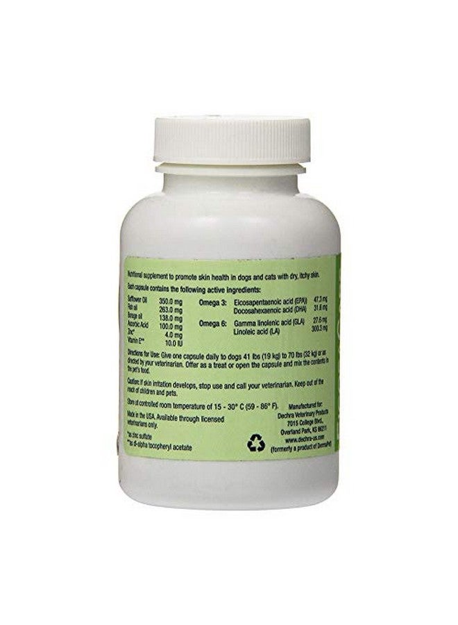 كبسولات ايكوساكابس اوميجا 3 و6، للكلاب من وزن 40 الى 70 رطل، 60 كبسولة، اكثر من 40 رطل (1810054) - Image 2