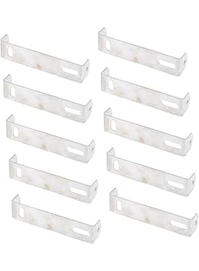 10Pcs Iron Ceiling Fan Mounting Bracket Durable Lamp Fitting For Chandelier Parts Easy Installation - Image 1