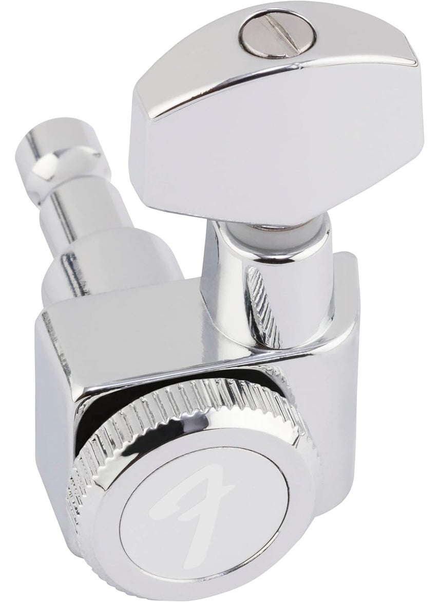 FENDER - Fender Deluxe Locking Staggered Guitar Tuners LeftHanded Chrome - Image 1