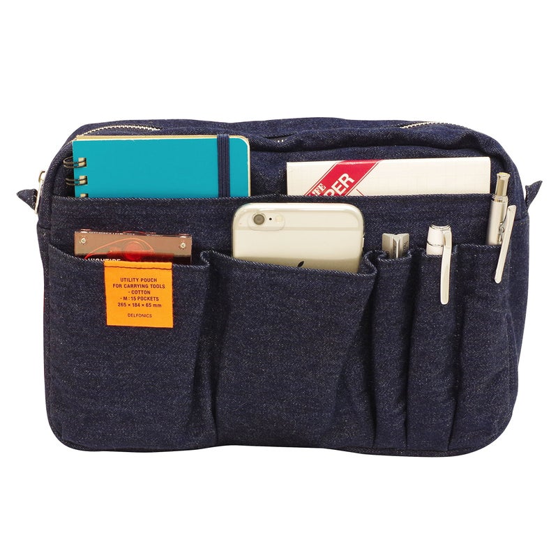 Delfonics Inner Carrying Case: 10-1/2 in. x 7-1/4 in. (Dark Blue Jean) / Medium - Image 5
