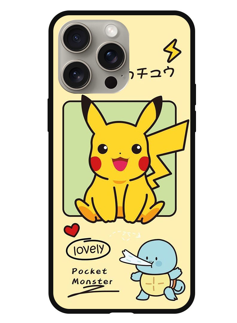 Theodor Protective Case Anti Scratch Shock Proof Bumper Cover For iPhone 15 Pro Max Pok - Image 1