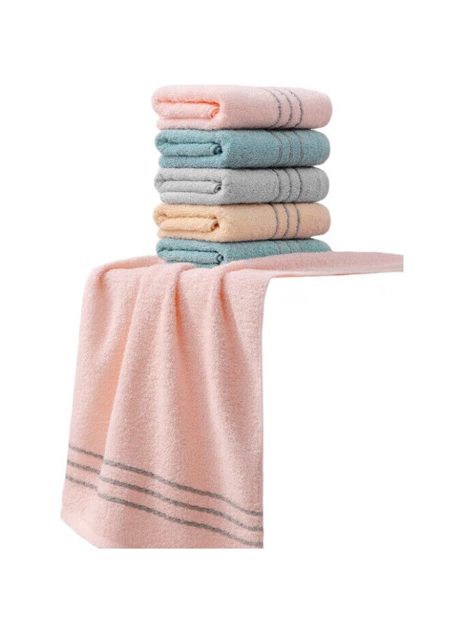 Grace Towels, 7A Antibacterial, Soft And Absorbent, For Home Use, Face Towels For Adults, Pure Cotton, Couples, Face Wipes, 10-Pack - Image 1